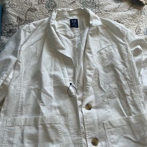 Gap white blazer